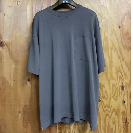 「THE UNION」THE FABRIC / THE KNIT POKET Tee FFM別注 / color - CHACOAL