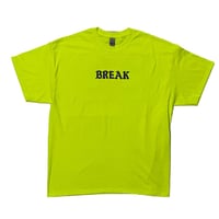 「THE UNIIN」THE "BREAK" TEE  / color - YELLOW