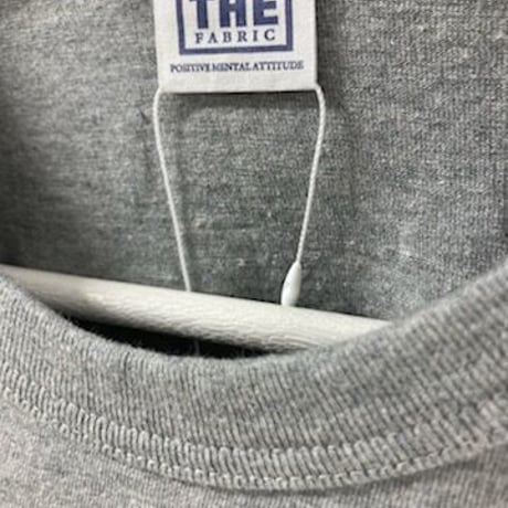 「THE UNION」THE FABRIC / PLAIN TEE / color - ASH GRAY
