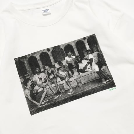 「THE UNION」THE FABRIC /  THE "PHOTO” TEE / color - WHITE