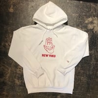 「THE UNIIN」HAND SIGN PARKER / color - WHITE