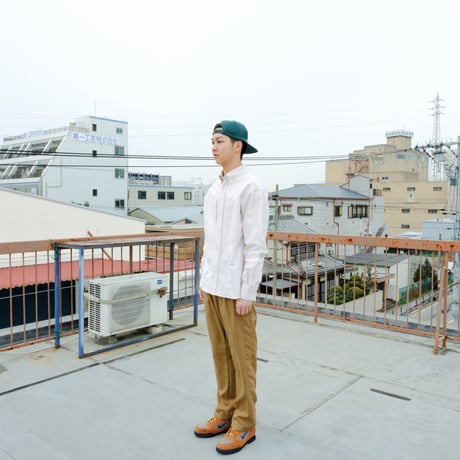 「THE UNION」THE FABRIC /  THE OX SHIRTS / color - LIGHT BEIGE