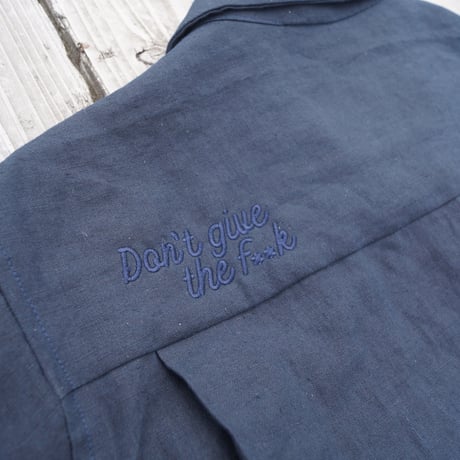 「THE UNION」THE FABRIC / THE Member's shirt  / color - NAVY