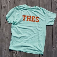 「THE UNION」THE FABRIC / "THES" USED TEE  / color - GREEN