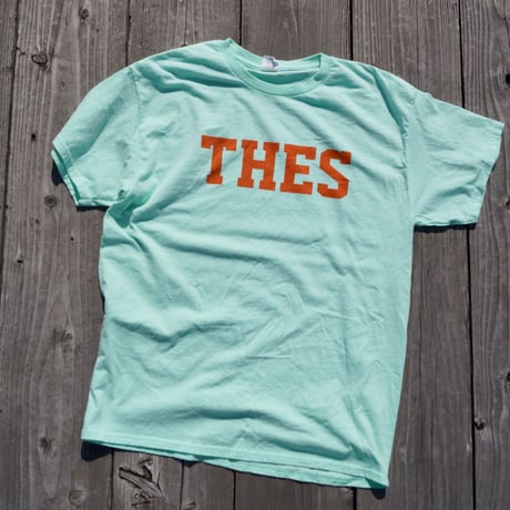 「THE UNION」THE FABRIC / "THES" USED TEE  / color - GREEN