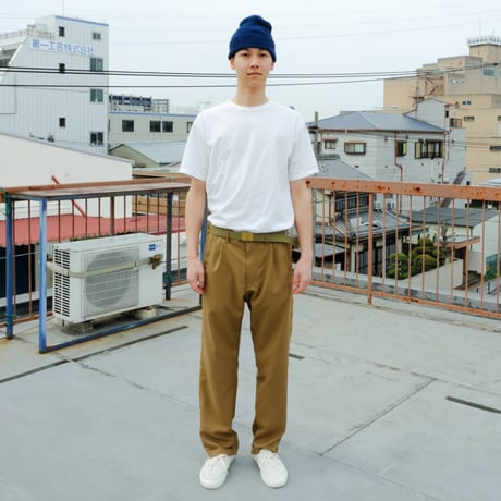 「THE UNION」THE FABRIC /  LINE EASY PANTS / color - BEIGE