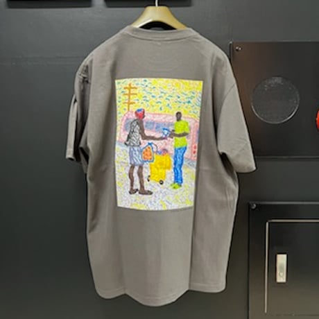 「THE UNION」THE FABRIC / "JAMAICAN SCENE" T-SHIRTS / color - GRAY