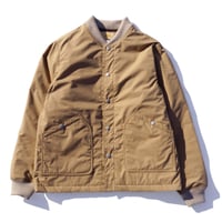 「THE UNION」THE FABRIC / ROUGH PUFF JACKET / color - BEIGE