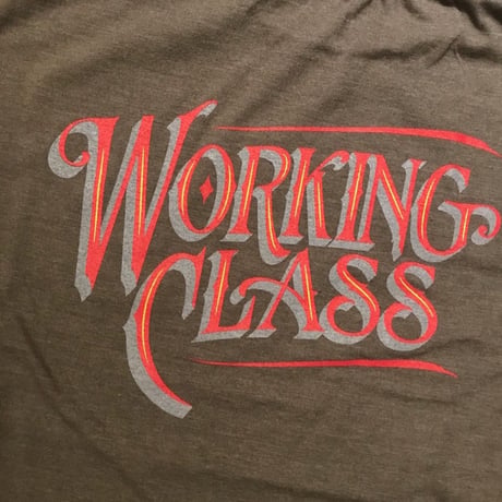 「THE UNION」"WORKING CLASS" T-SHIRTS - color / OLIVE