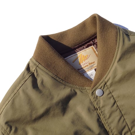 「THE UNION」THE FABRIC / ROUGH PUFF JACKET / color - OLIVE