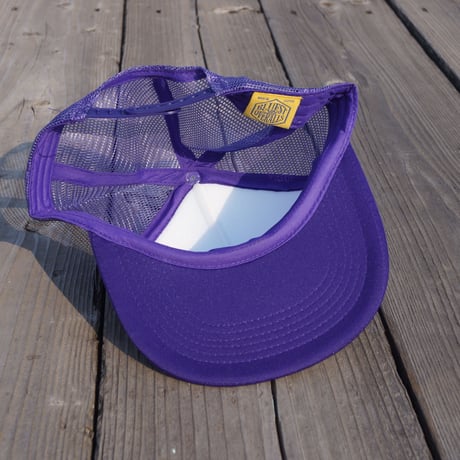 「THE UNION」THE BLUEST OVERALL  /  BLUEDOG trucker cap  /  color - PURPLE