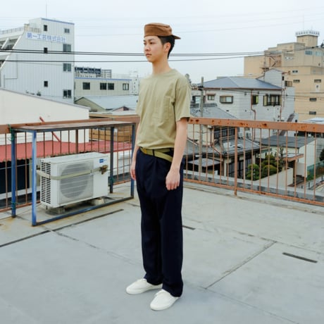 「THE UNION」THE FABRIC /  LINE EASY PANTS / color - NAVY