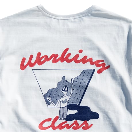 「THE UNION」THE FABRIC /  WORKING TEE / color - WHITE