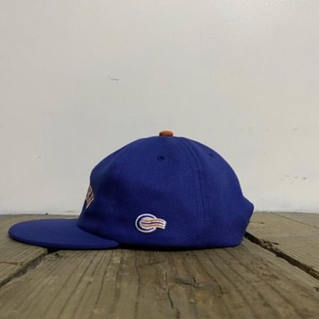 「THE UNIIN」NEW YOKU  "ON-RE" LAEGUE CAP - "WETS" BLUE