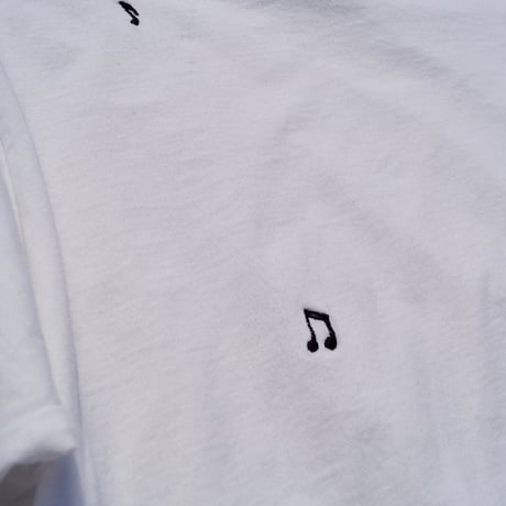 「THE UNION」THE FABRIC / SOUND "SKA" TEE  / color - WHITE