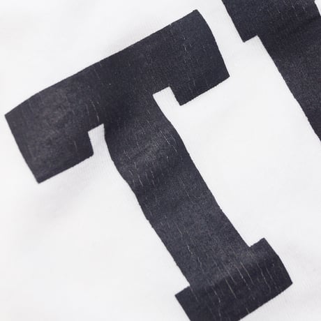 「THE UNION」THE FABRIC / CRACK THES TEE   / color - WHITE