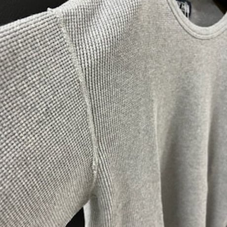 「THE UNION」THE FABRIC / Thermal Set-in Sweat  / color -  GRAY