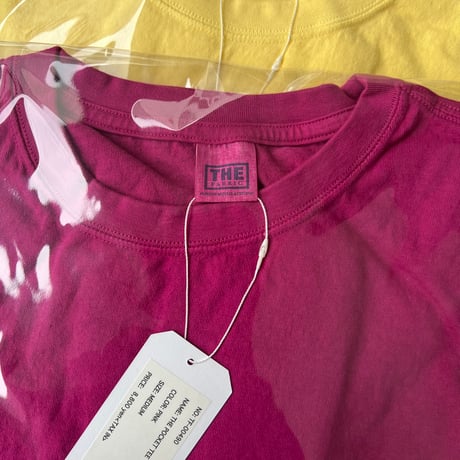 「THE UNION」THE FABRIC /  THE POCKET TEE / color - PINK