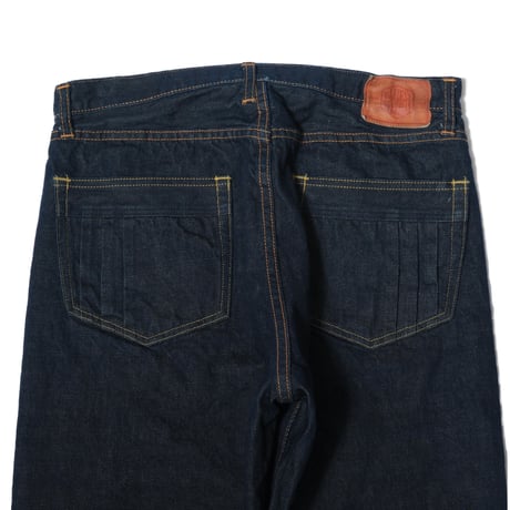 「THE UNION」THE BLUEST OVERALL  /  "JABA" DENIM PANTS w/cornmiles /  color - INDIGO