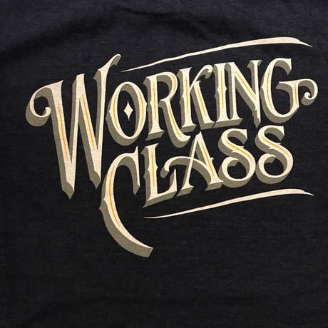 「THE UNION」"WORKING CLASS" T-SHIRTS - color / NAVY