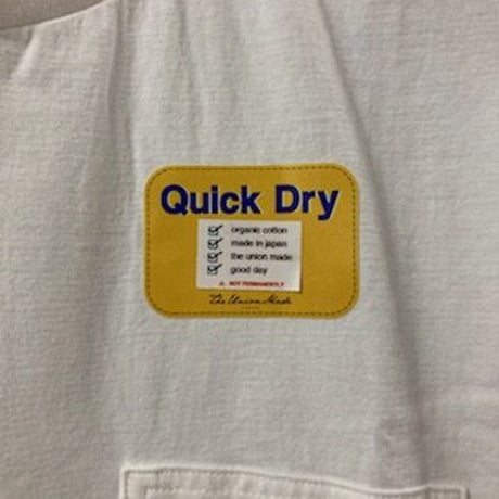 「THE UNION」 THE FABRIC / "THE POCKET QD" / color - WHITE
