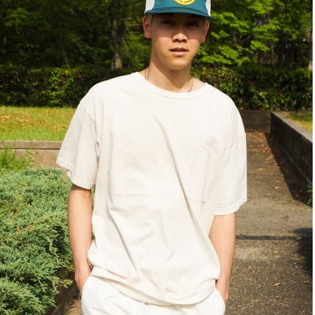 「THE UNION」THE FABRIC / Pocket Tee / color - KINARI