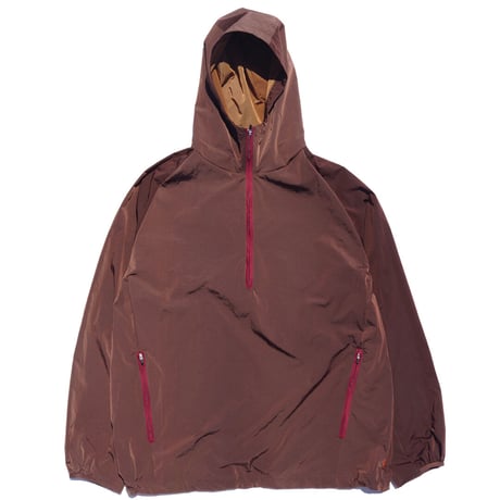 「THE UNION」THE FABRIC /  PULL NYLON PARKA / color - CHOCO