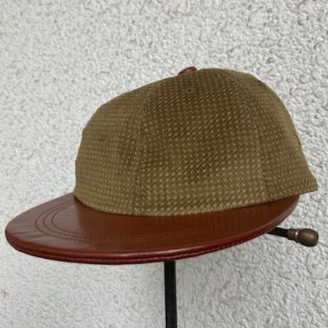 「THE UNION」THE COLOR / CORDUROY CHECK CAP / color - OLIVE