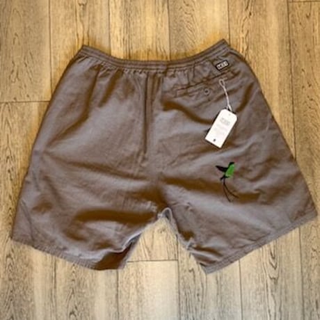 「THE UNION」THE FABRIC / "Humming Bird" HEMP SHORTS / color - GREY