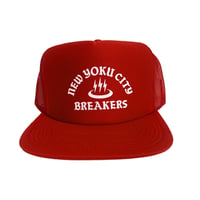 「THE UNIIN」NEWYOKU CITY BREAKERS MESH CAP / color - RED