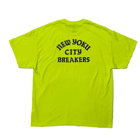 「THE UNIIN」THE "BREAK" TEE  / color - YELLOW