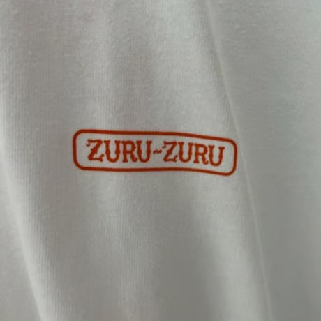 「ZURU-ZURU 」 color / WHITE x ORANGE