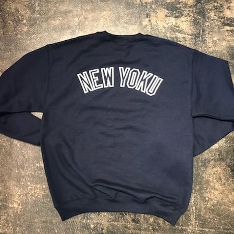 「THE UNIIN」NEW YOKU Jankees SWEAT / color - NAVY