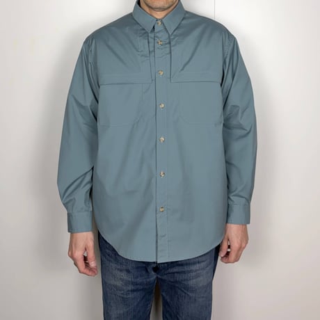 「THE UNION」THE FABRIC / MESH L/S SHIRTS / color - GRAY