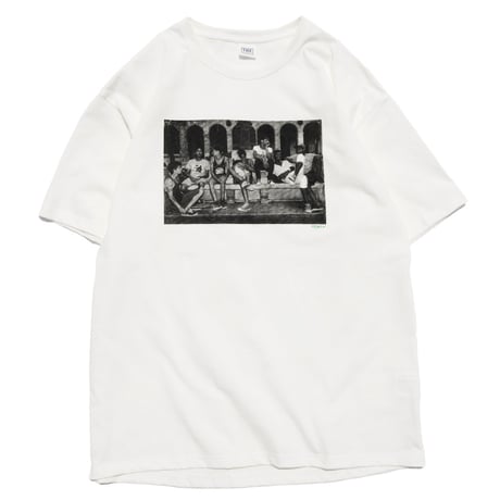 「THE UNION」THE FABRIC /  THE "PHOTO” TEE / color - WHITE