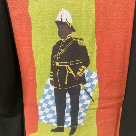 「THE UNION」THE FABRIC / "MURCUS GARVEY" TEE / color -   BLACK (後染め)