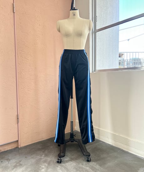side flap button pants