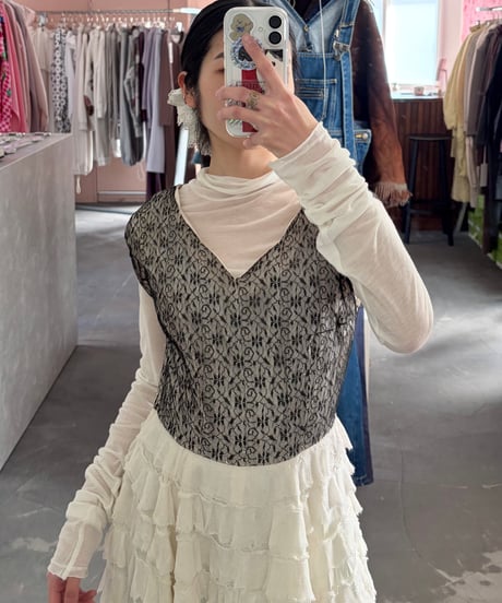 tulle lace dress