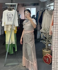 1900’s sleeveless see-through dress