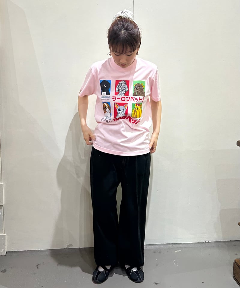 松田ペット×SIIILON】 T-shirt / 犬猫美容 | APRIL