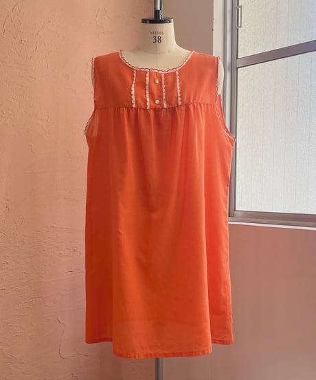 orange one-piece