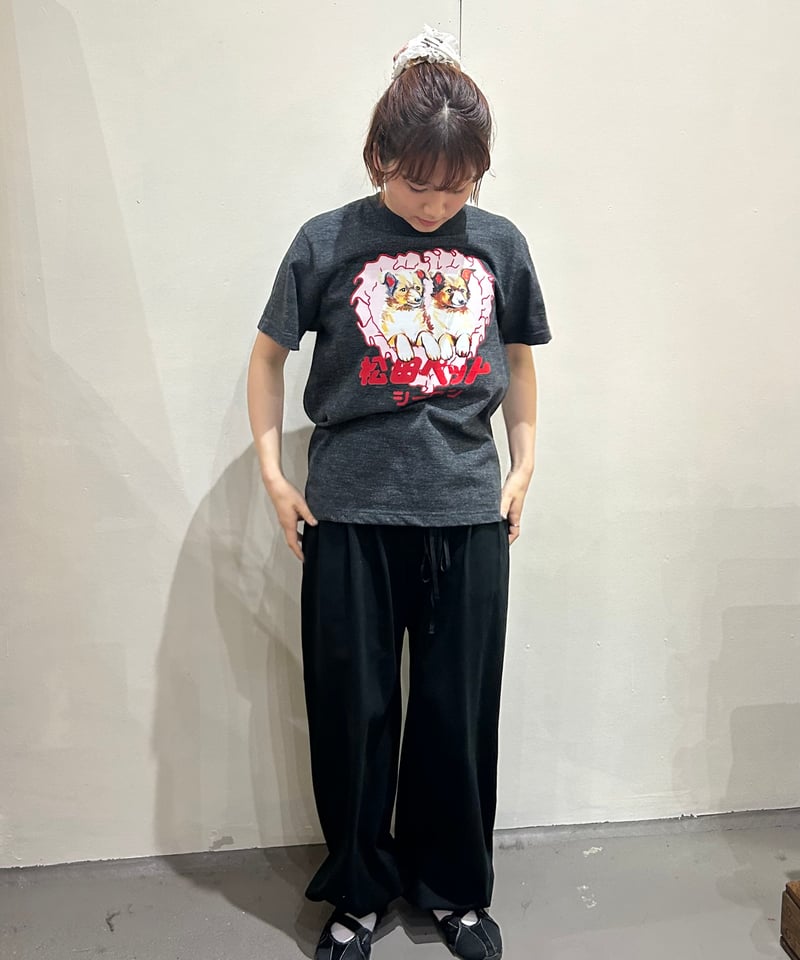 SIIILON - siiilon パイル地 Ｔシャツ 松田ペット×SIIILON】 T-shirt / 松田ハート | APRIL