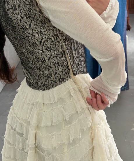 tulle lace dress