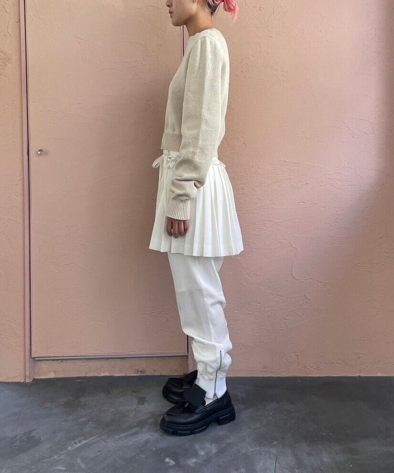 パンツ SIIILON Innocent skirt combi pants SIIILON Innocent skirt combi pants