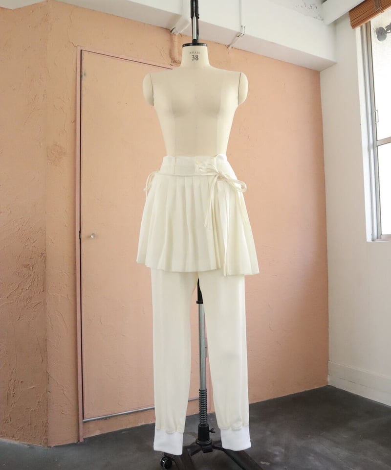 パンツ SIIILON Innocent skirt combi pants SIIILON Innocent skirt combi pants