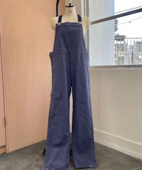 Cotton indigo overalls