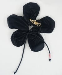 Flower scrunchie