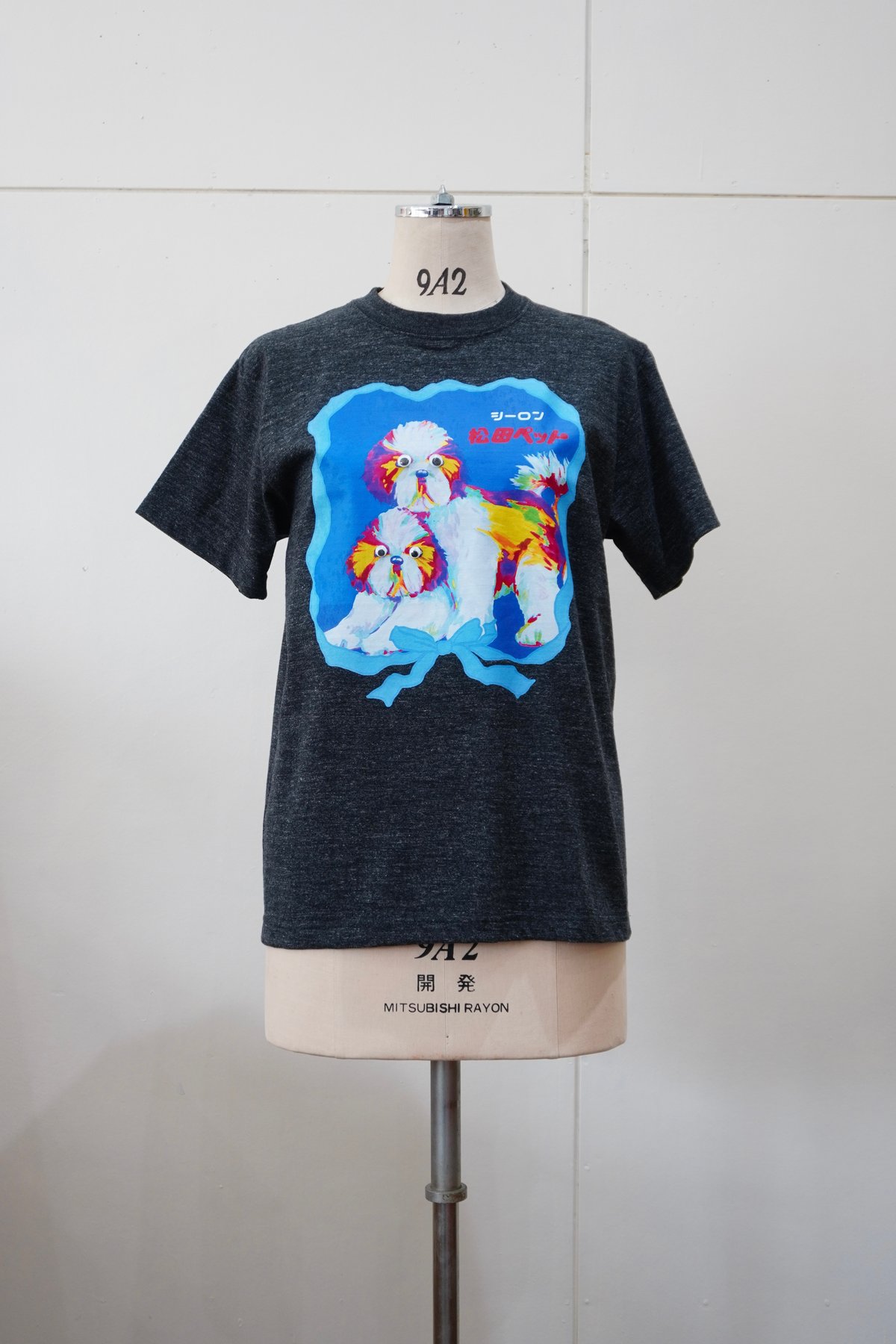 松田ペット×SIIILON】T-shirt / W Shih Tzu | APRIL 松田ペット×SIIILON】T-shirt / W Shih Tzu | APRIL