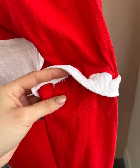 Red cycling tops