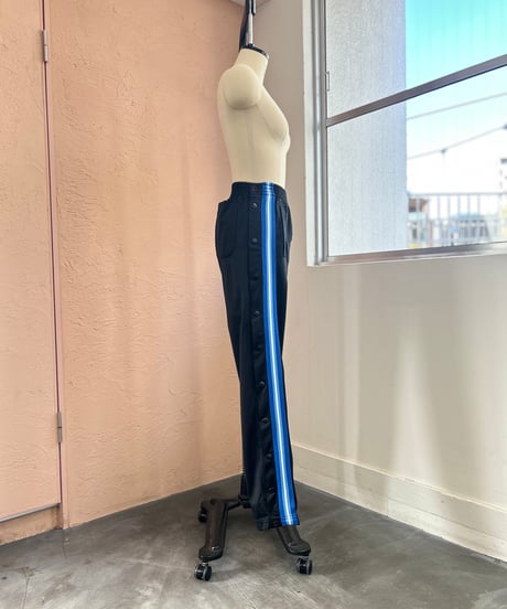 side flap button pants